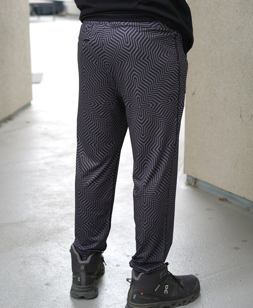 Labyrinth Lightweight Stretch Joggers by Luke Brown