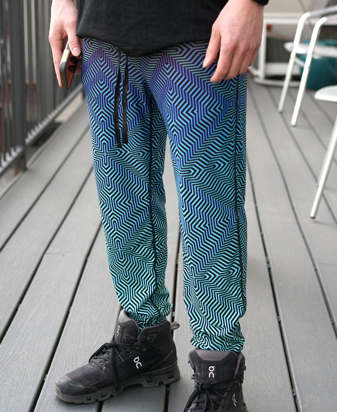 Maze Lightweight Stretch Joggers by Luke Brown  - Ships April