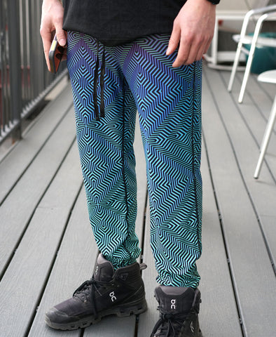 Maze Lightweight Stretch Joggers by Luke Brown  - Ships April