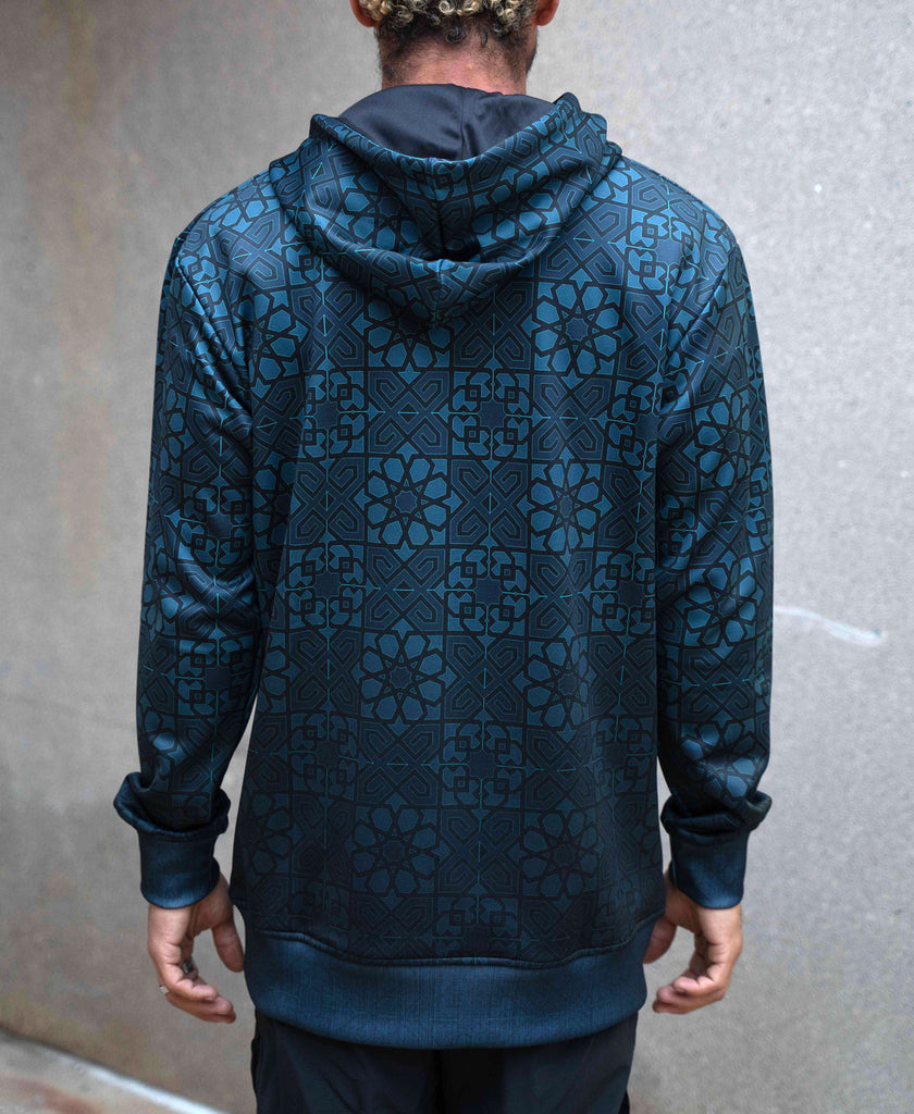 Medallion Pullover Hoodie by Threyda