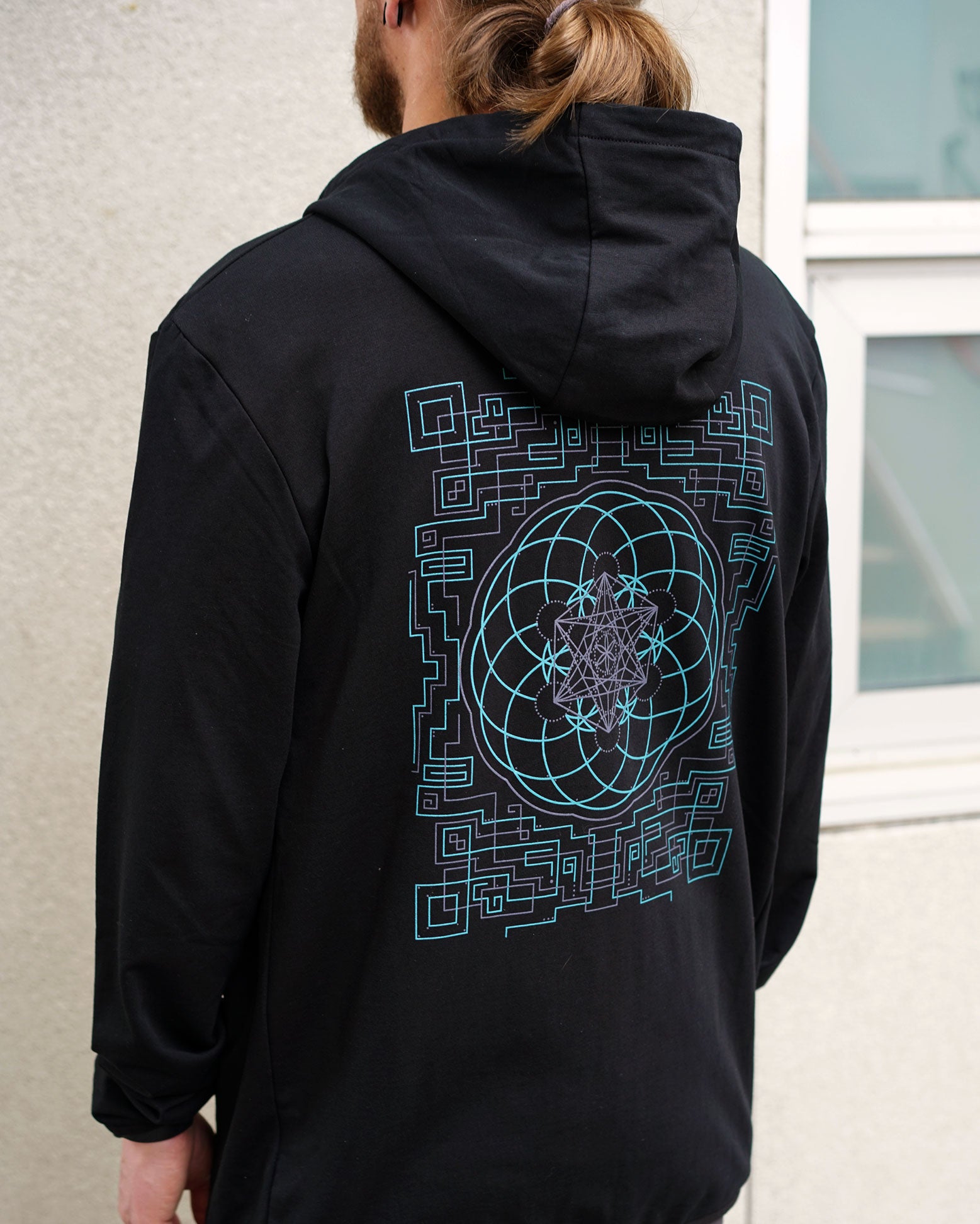 Visions French Terry Zip Hoodie by Melanie Farris