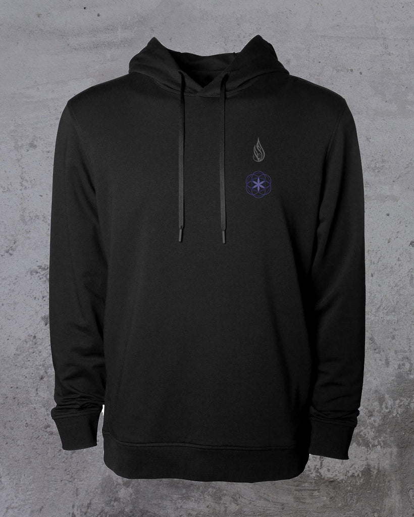 Visions French Terry Pullover Hoodie by Melanie Farris