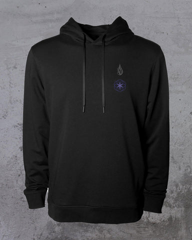 Visions French Terry Pullover Hoodie by Melanie Farris