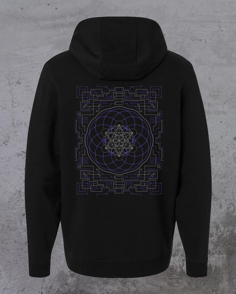 Visions French Terry Pullover Hoodie by Melanie Farris