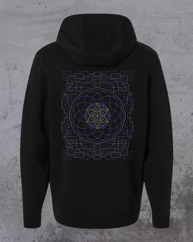 Visions French Terry Pullover Hoodie by Melanie Farris