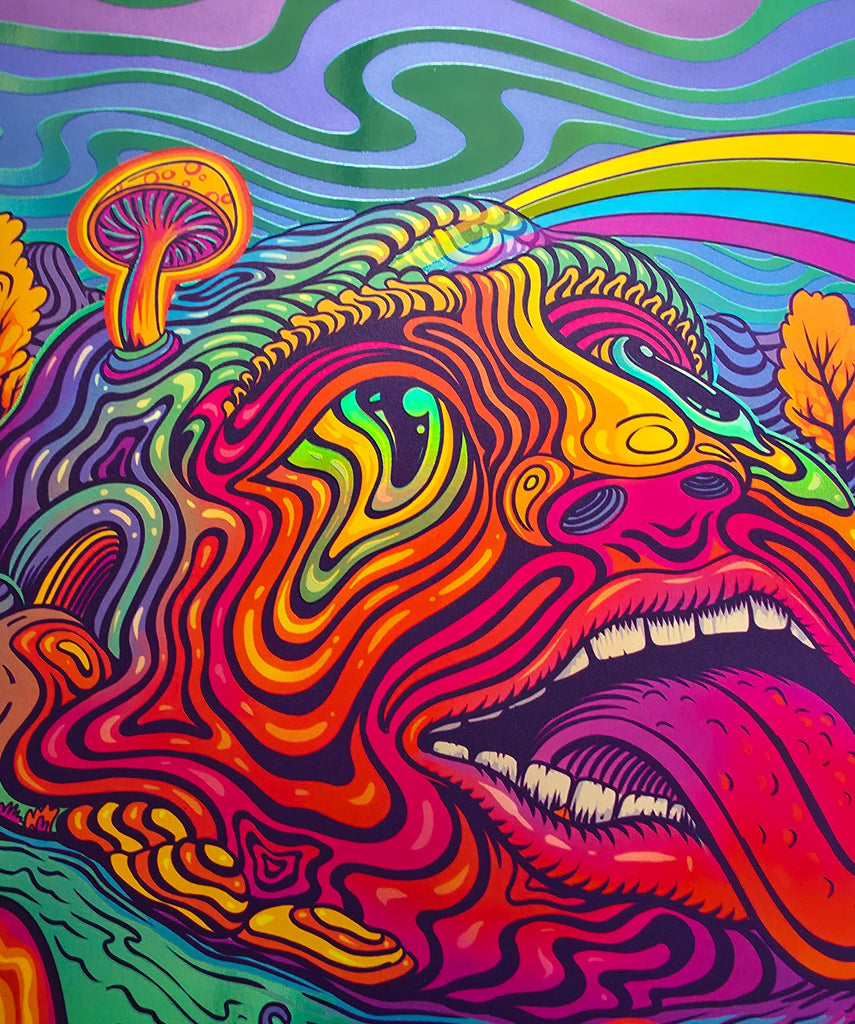 Day Tripper Holographic Print by Mr. Melty