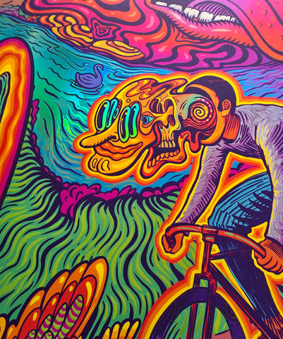 Day Tripper Holographic Print by Mr. Melty