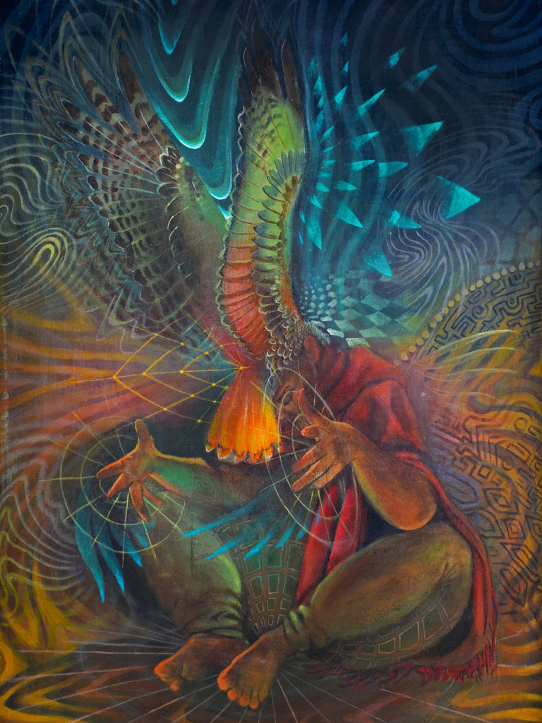 Messages Original Painting by Brynja Magnussen