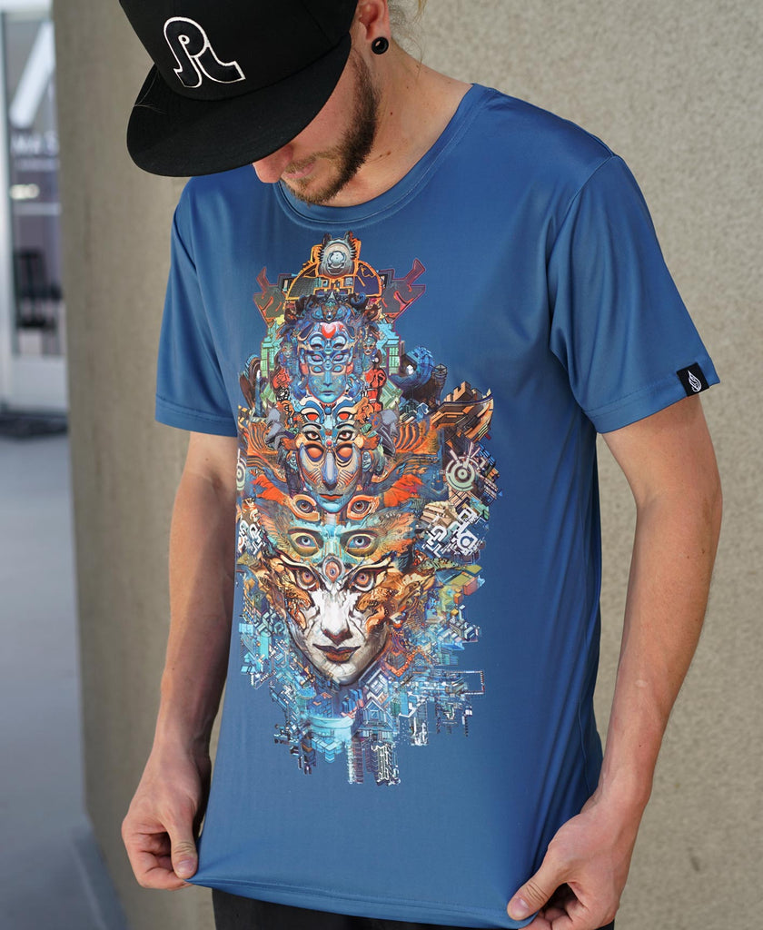 Metamask Sublimation Tee by Android Jones