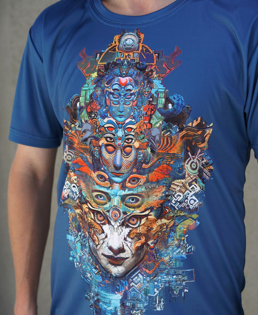 Metamask Sublimation Tee by Android Jones