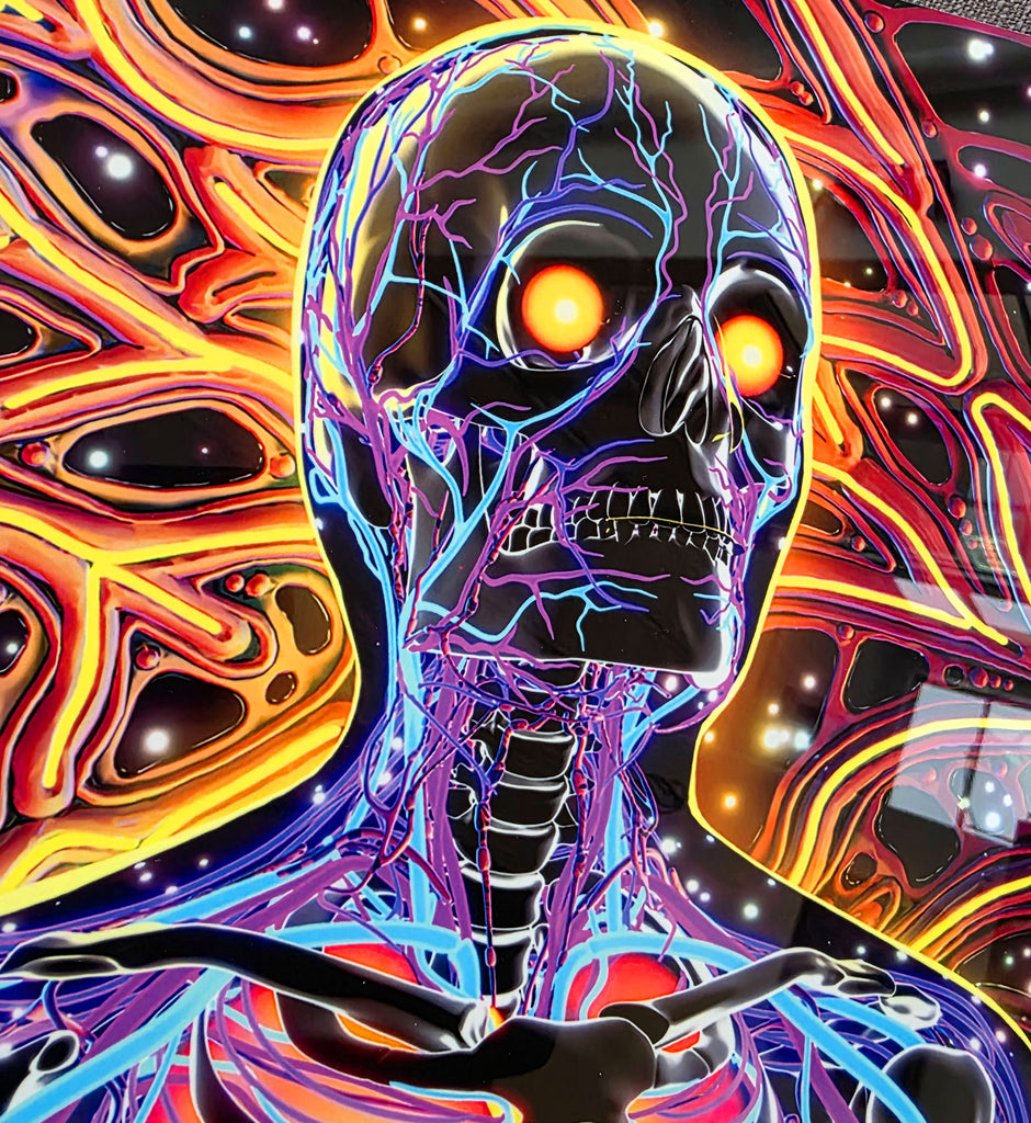 Inside The Outside Metal Print by Ben Ridgway