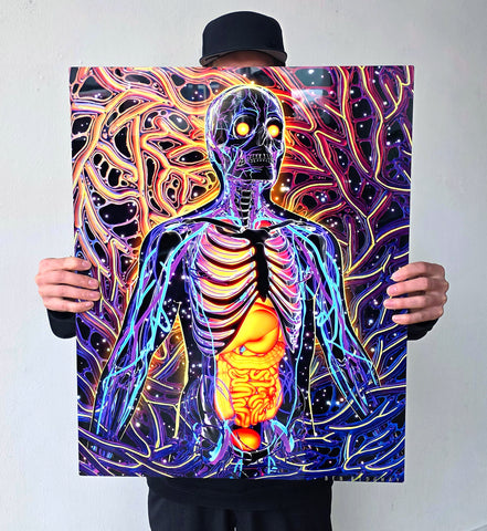 Inside The Outside Metal Print by Ben Ridgway