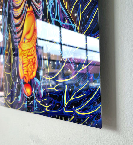Inside The Outside Metal Print by Ben Ridgway