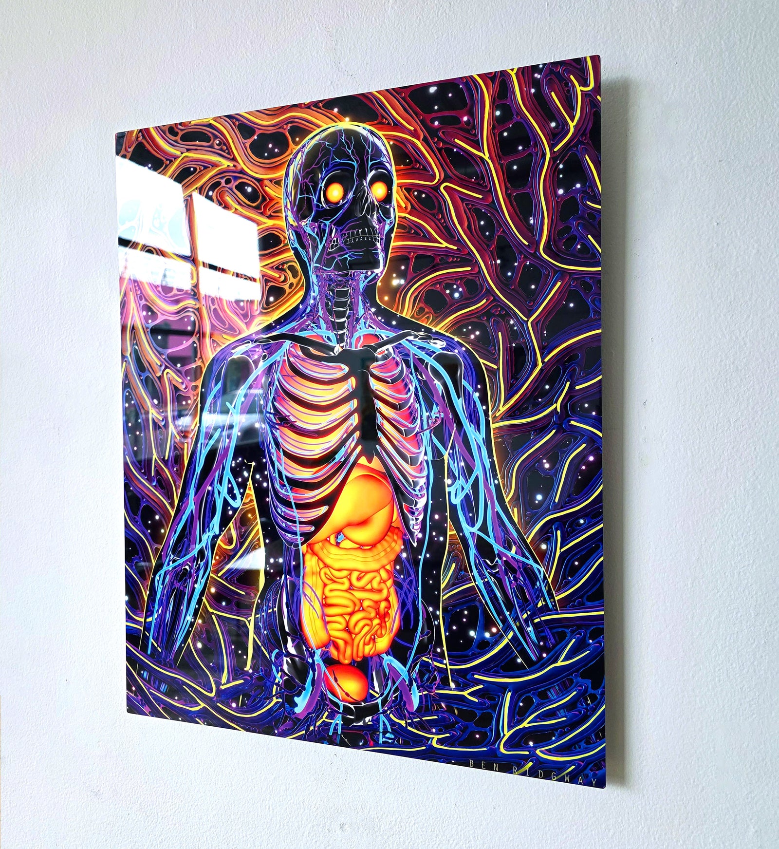 Inside The Outside Metal Print by Ben Ridgway