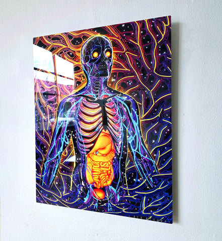 Inside The Outside Metal Print by Ben Ridgway