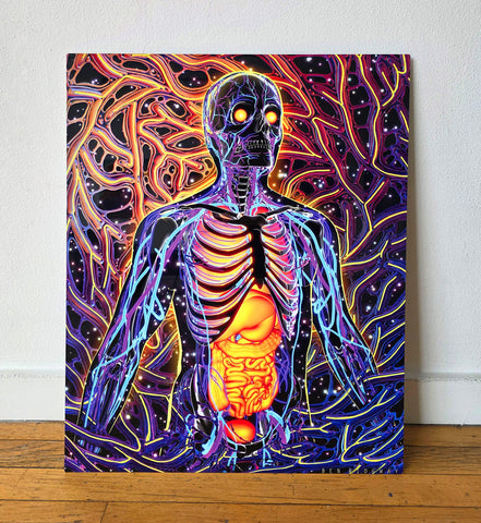 Inside The Outside Metal Print by Ben Ridgway