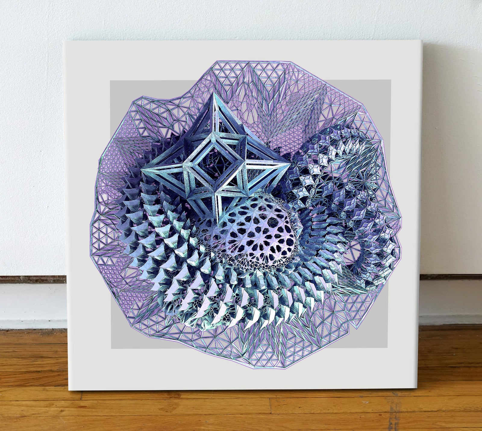 Micrographia Stretched Canvas by Totemical