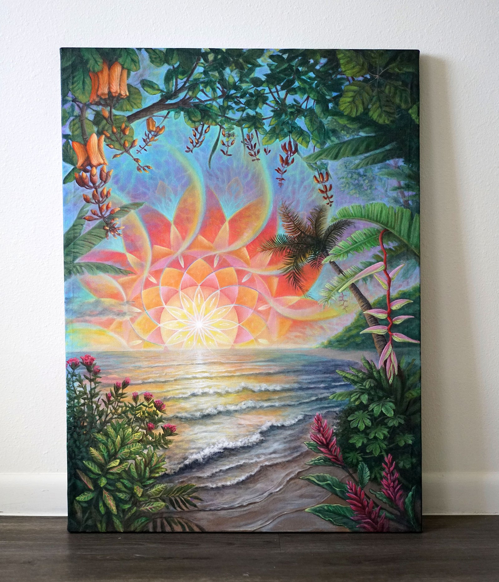 Pura Vida Original Painting by Morgan Mandala