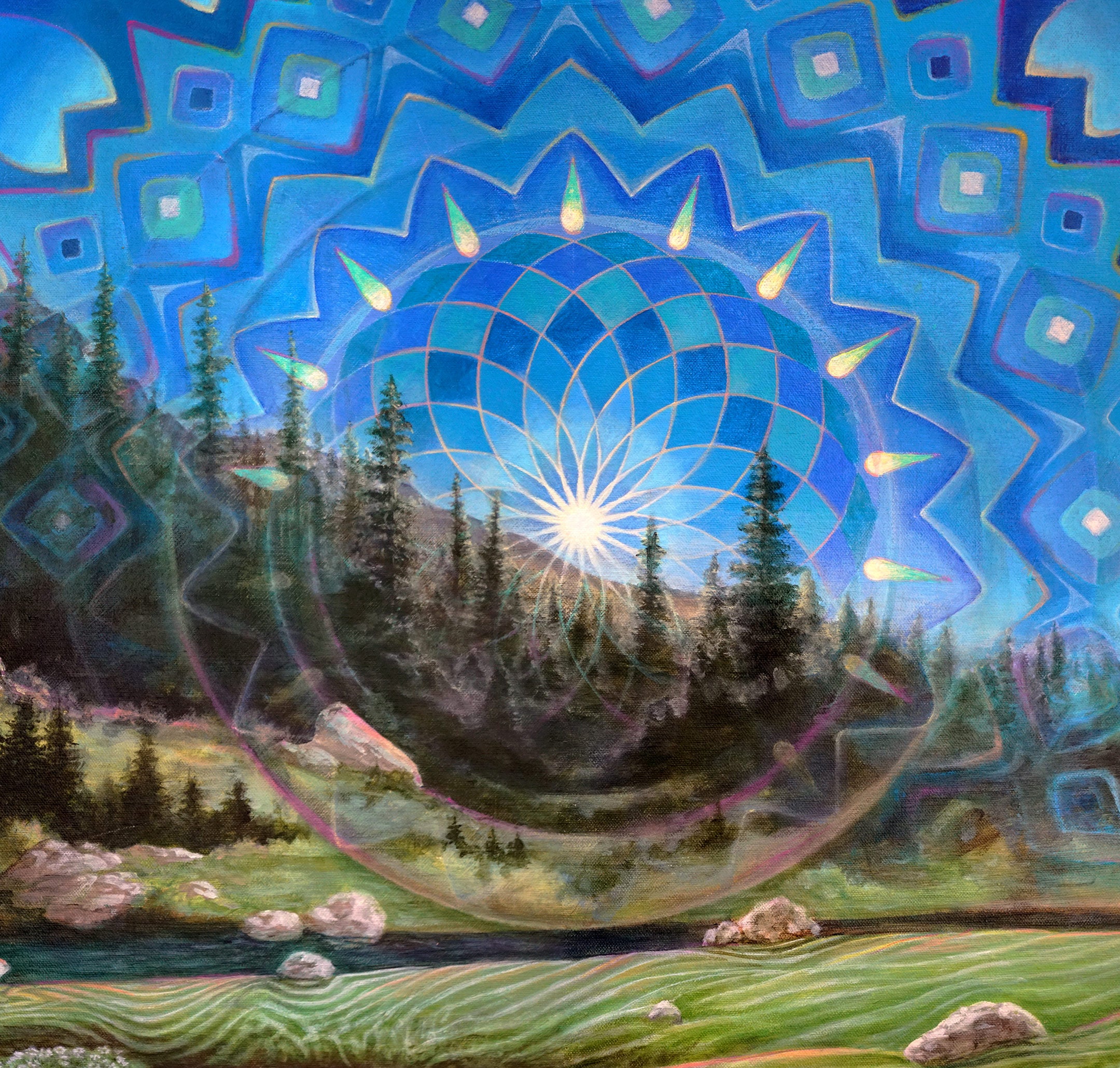 In Full Bloom by Morgan Mandala