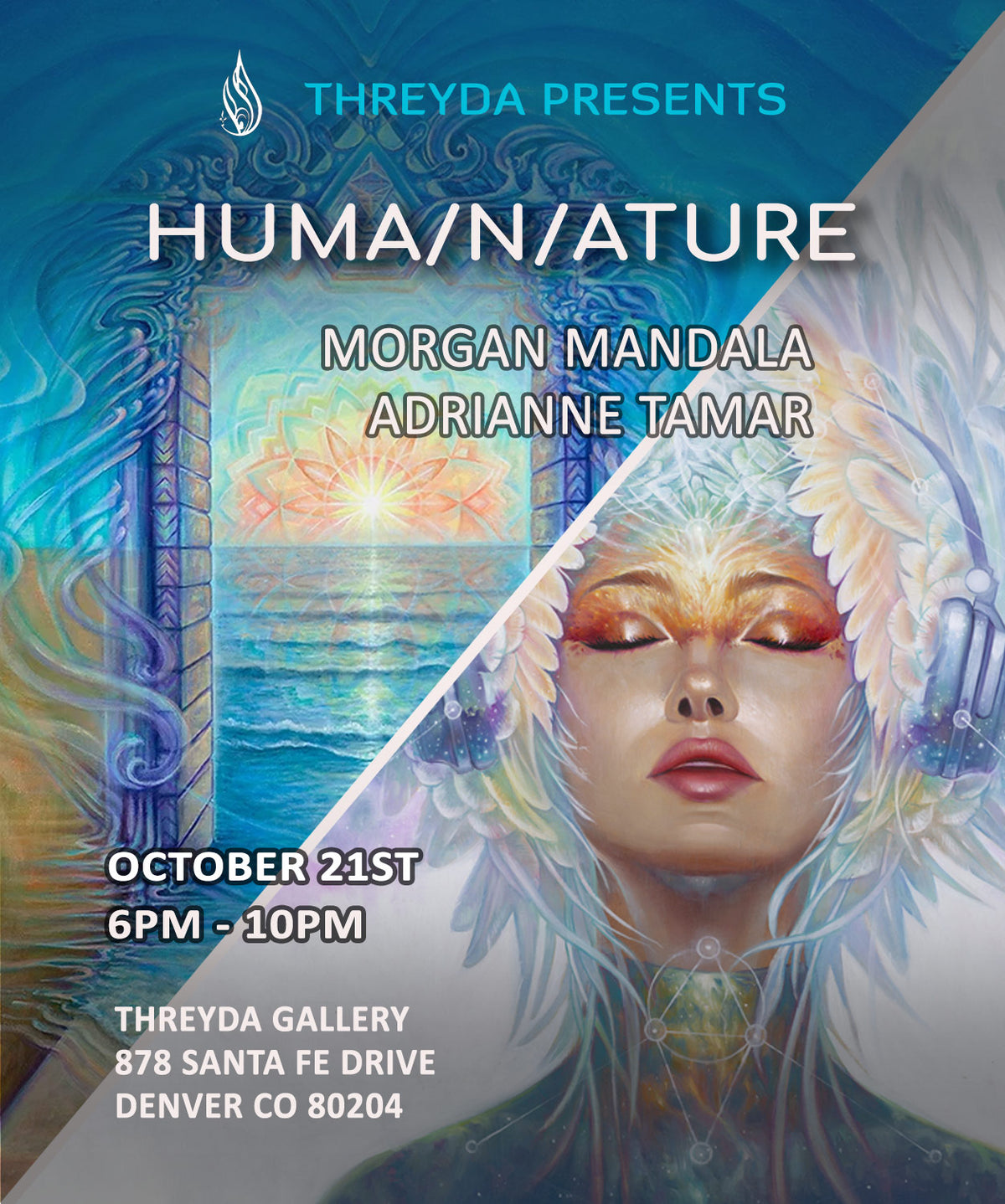HUMA/N/ATURE Morgan Mandala / Adrianne Arachne Event Ticket - October 21st, Denver CO