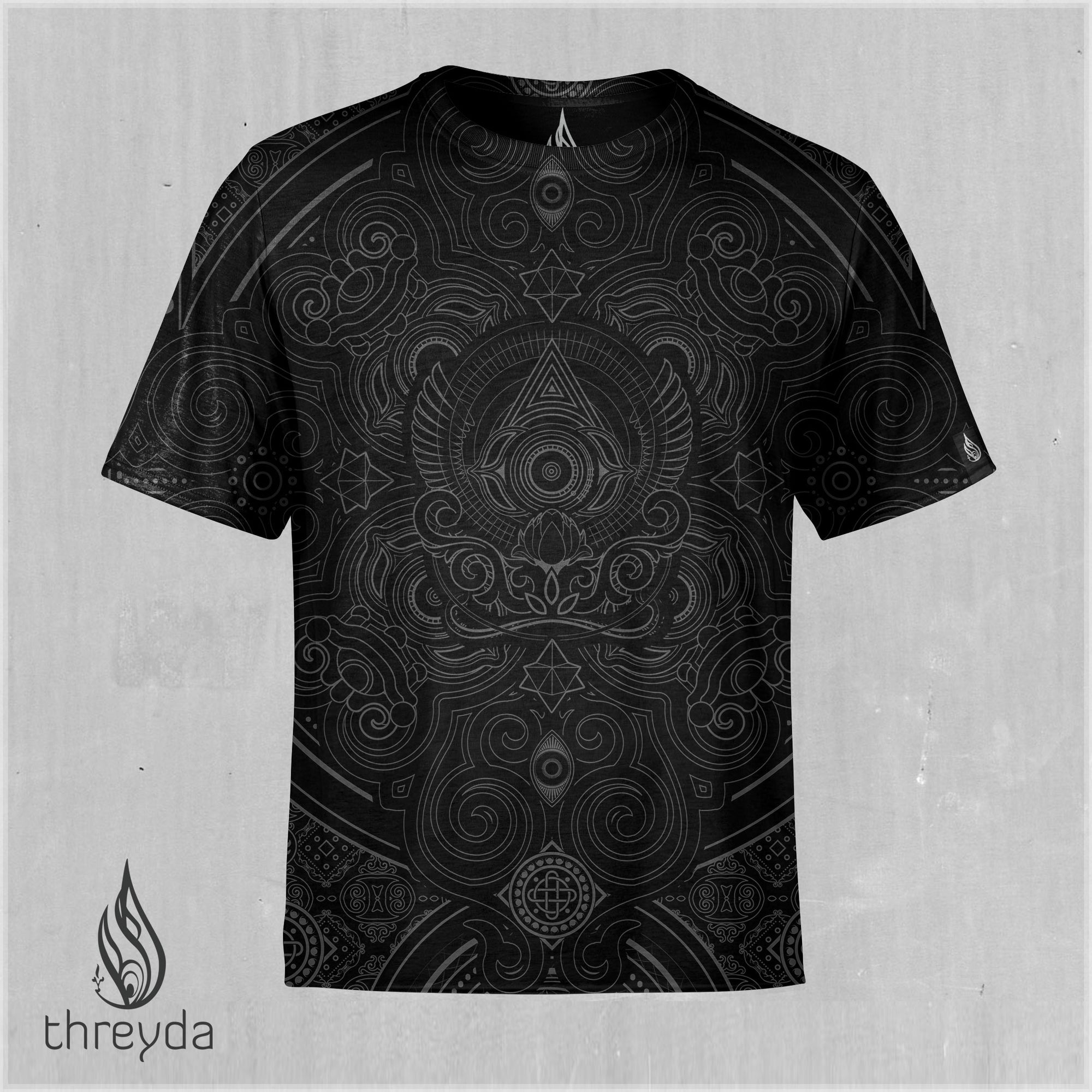 Sacred Tapestry Full Coverage Screen Tee by Mugwort Designs - Ships September 2023