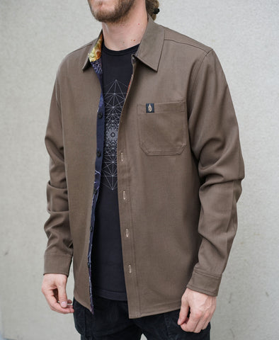 Neurogenesis Lined Button Down Shirt by Blake Foster