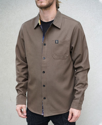 Neurogenesis Lined Button Down Shirt by Blake Foster