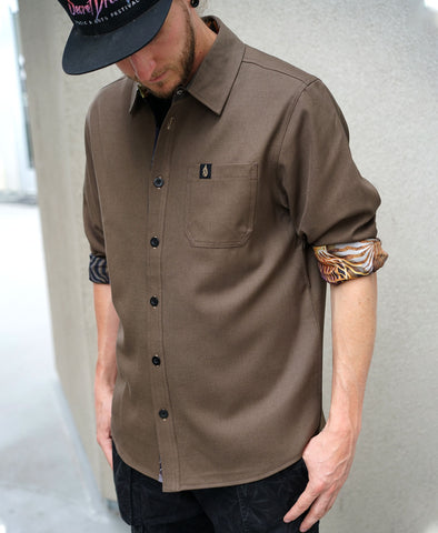 Neurogenesis Lined Button Down Shirt by Blake Foster
