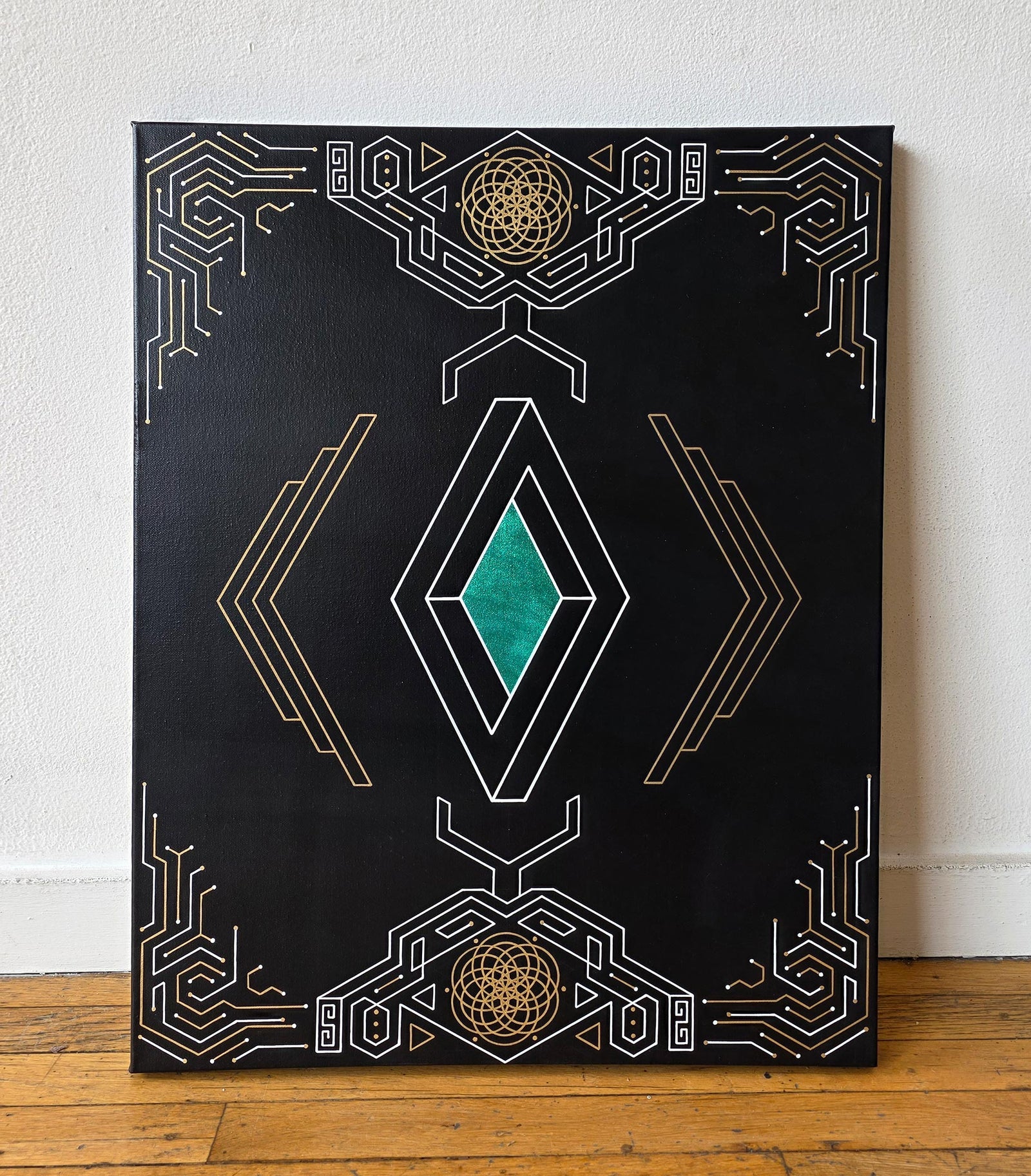 Nascent Passage Original Painting by Melanie Farris - 72 HOUR AUCTION