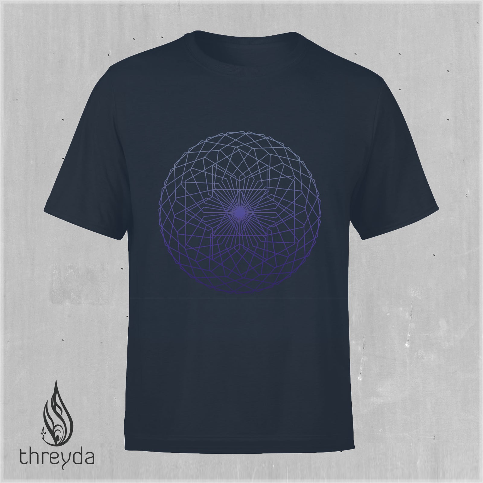 Spiro Screenprint Tee by Threyda- Presale Ships August