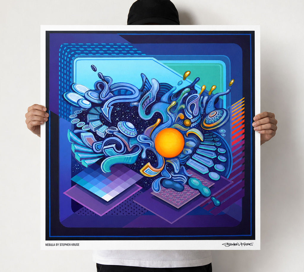 Nebula Print by Stephen Kruse