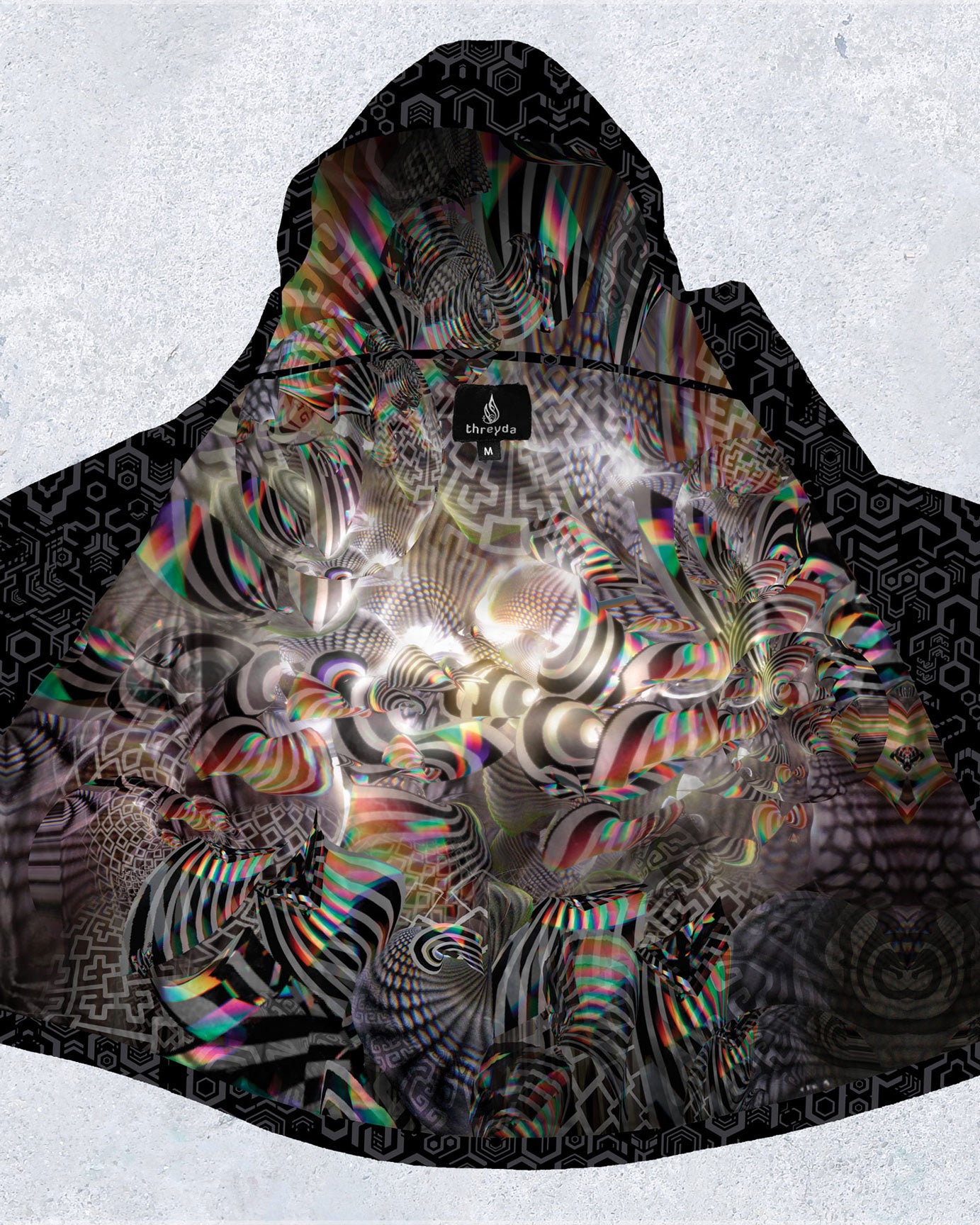 Iridescent Particles Obsidian Jacket by Fabian Jimenez - Presale Ships Nov