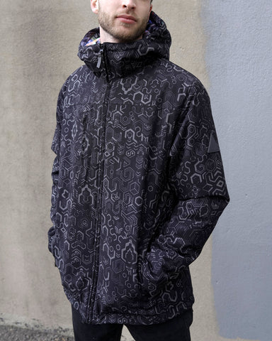 Iridescent Particles Obsidian Jacket by Fabian Jimenez - Presale Ships Nov