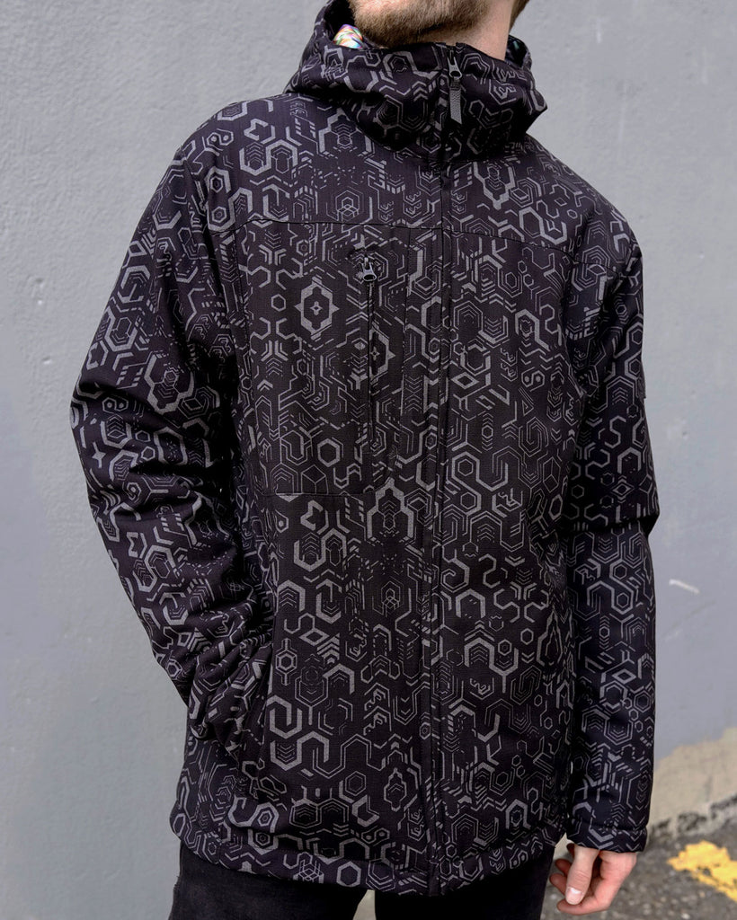 Iridescent Particles Obsidian Jacket by Fabian Jimenez - Presale Ships Nov