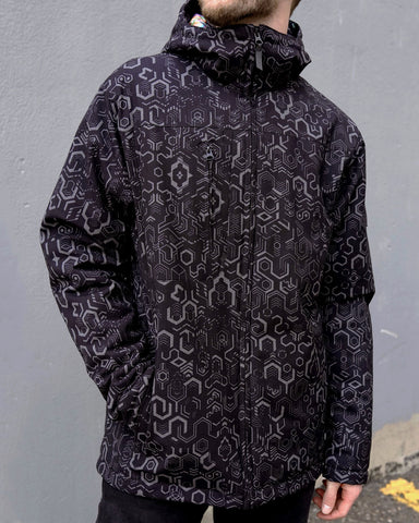 Iridescent Particles Obsidian Jacket by Fabian Jimenez - Presale Ships Nov
