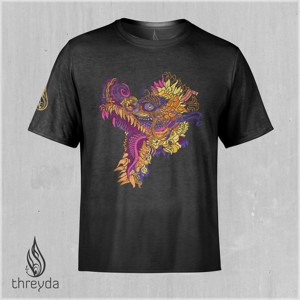 Hummingdragon Screenprint Tee by Android Jones