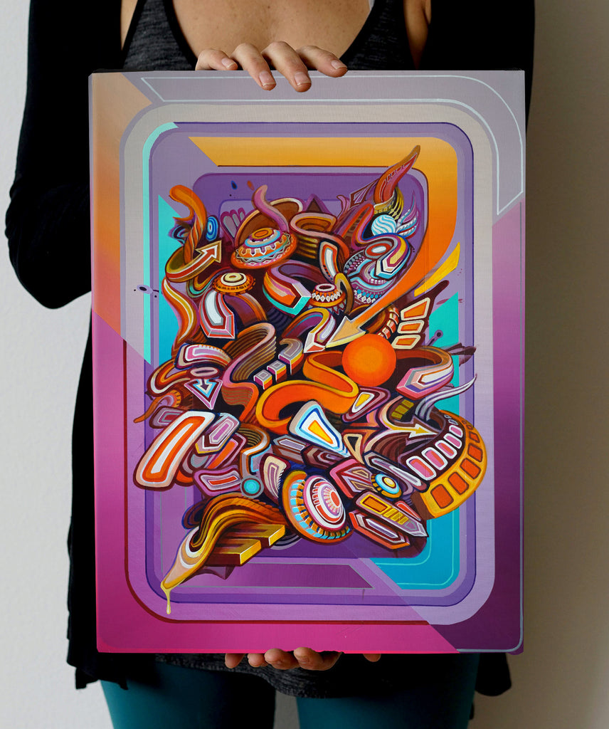 Notion Mini Stretched Canvas by Stephen Kruse