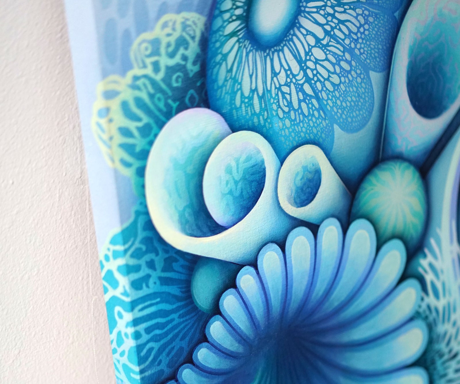 Pelagic Bloom Original Painting by Anna Charney
