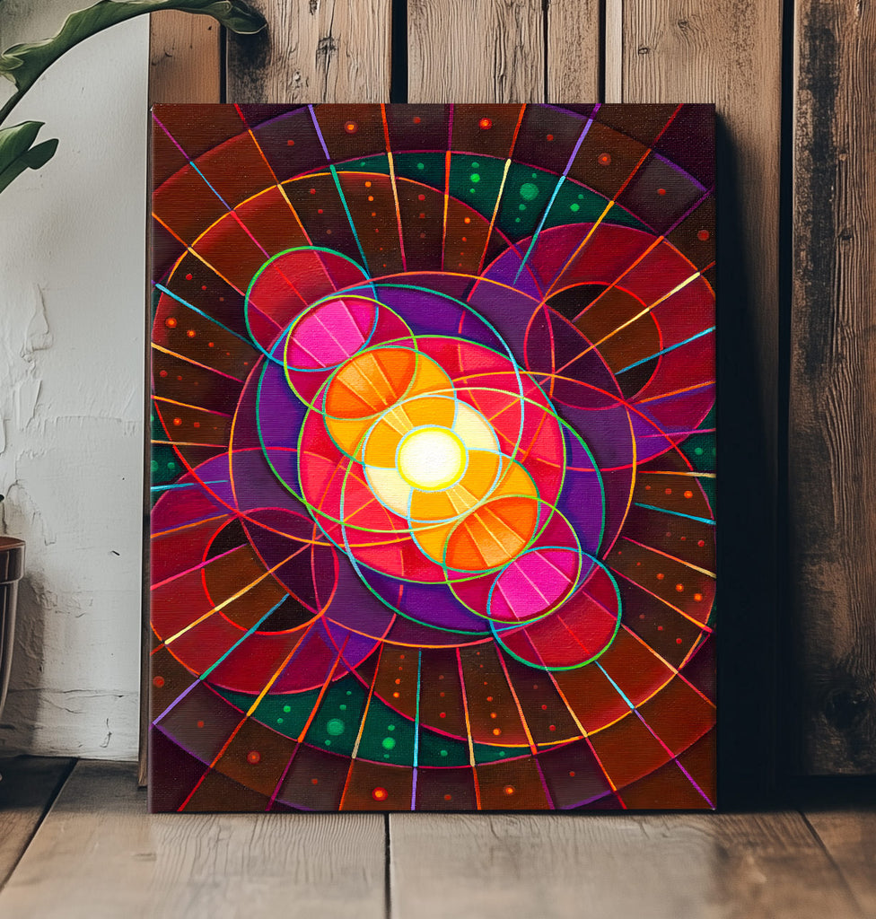 Origin Point Canvas by John Speaker