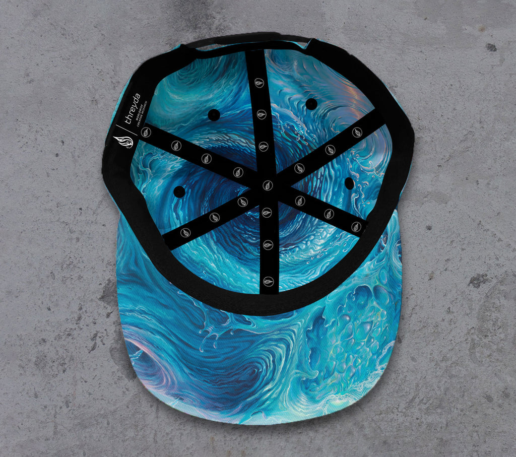 Tidal Snapback Hat by Blake Foster