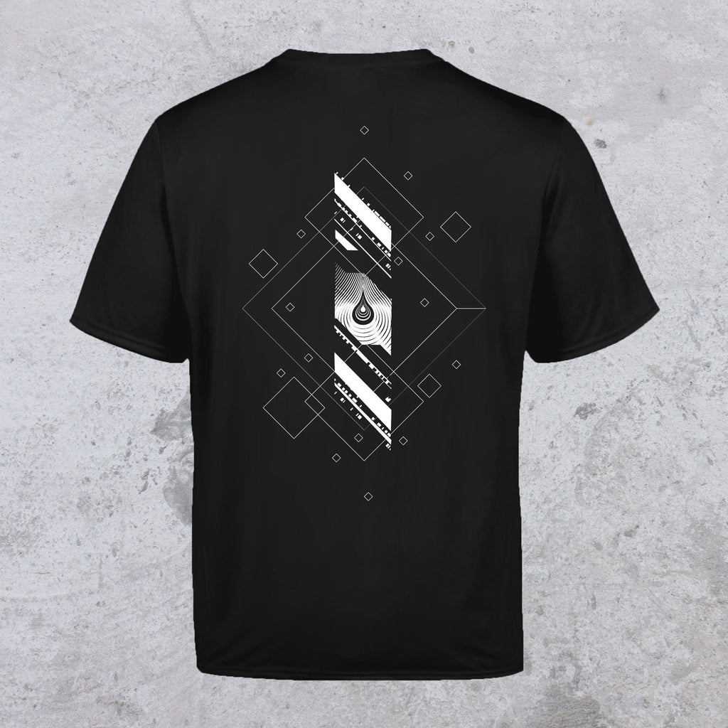 Data Drop Screenprint Tee by Kimi Takemura