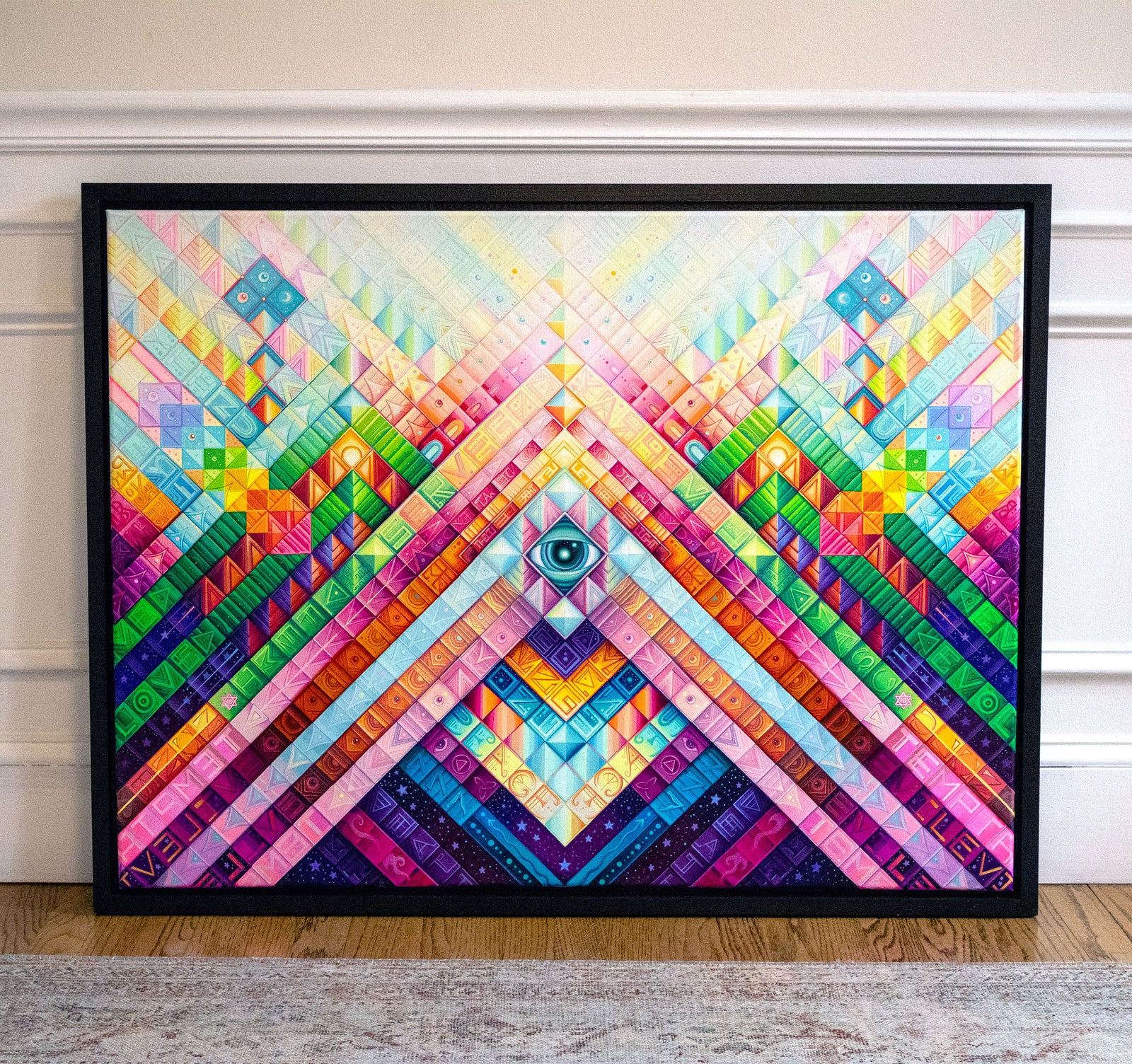 On God Original Painting by John Speaker - 72 HOUR AUCTION