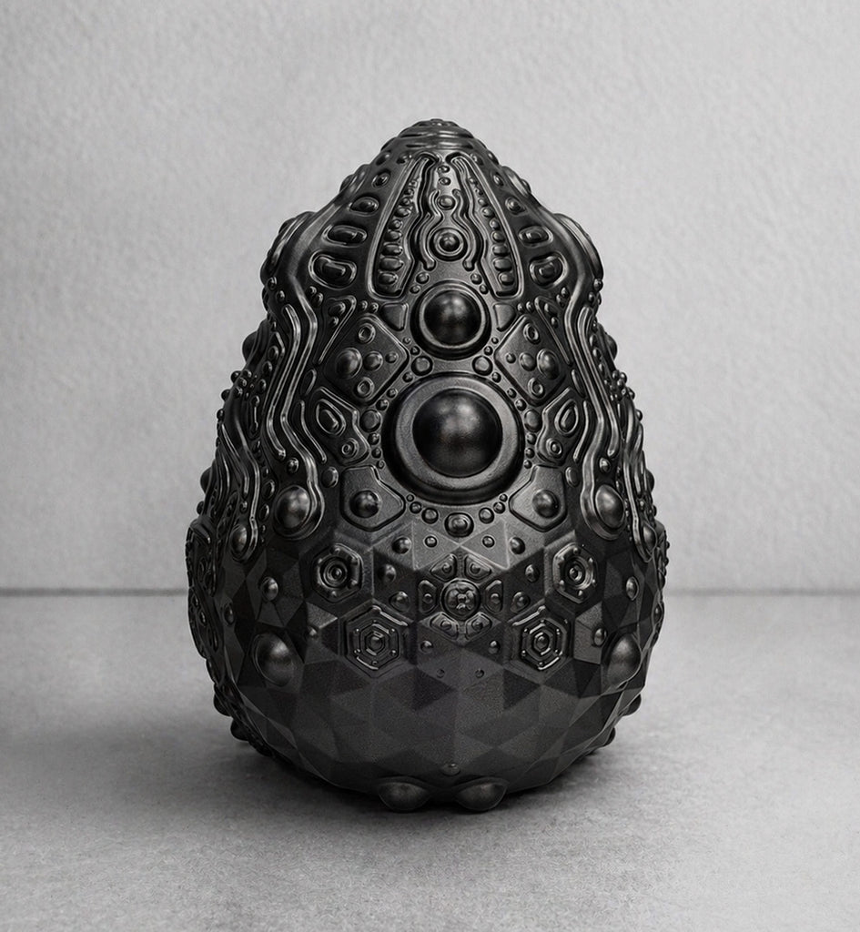 Egg Artifact Sculpture by Ben Ridgway - Onyx Collector's Edition