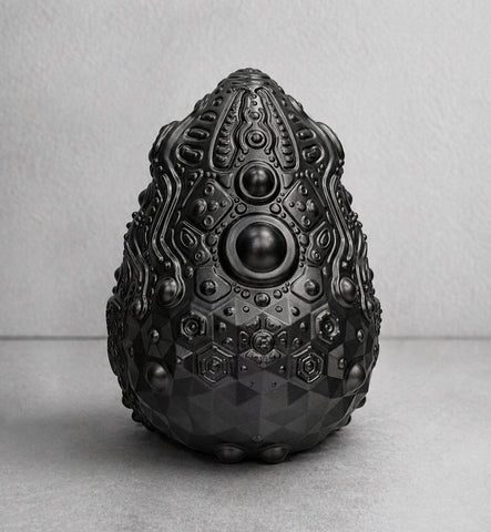 Egg Artifact Sculpture by Ben Ridgway - Onyx Collector's Edition