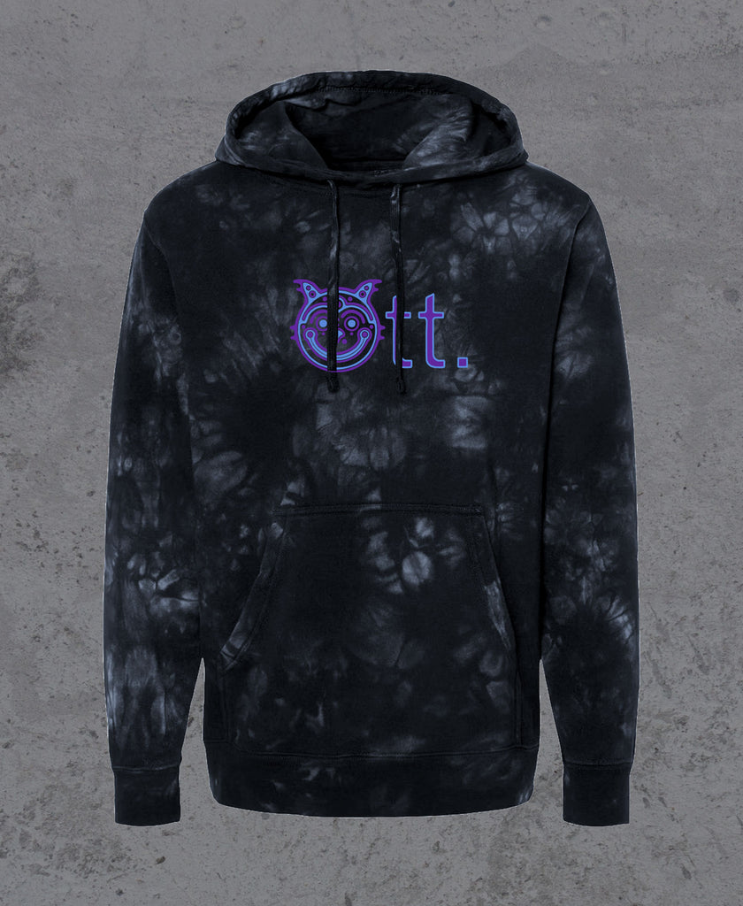Ott. Tie Dye Pullover Hoodie by Harry Pack