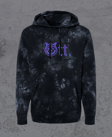 Ott. Tie Dye Pullover Hoodie by Harry Pack