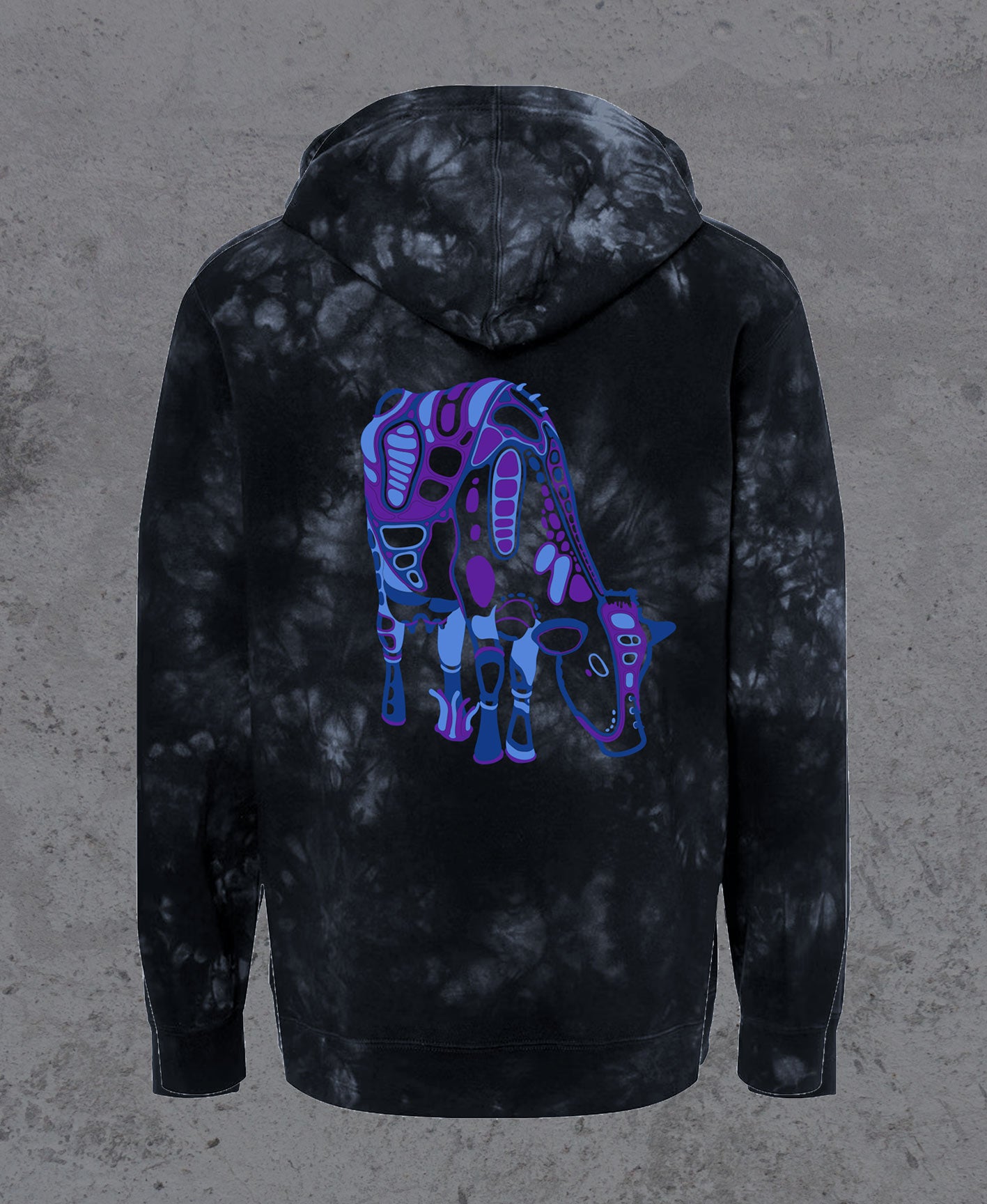 Ott. Tie Dye Pullover Hoodie by Harry Pack
