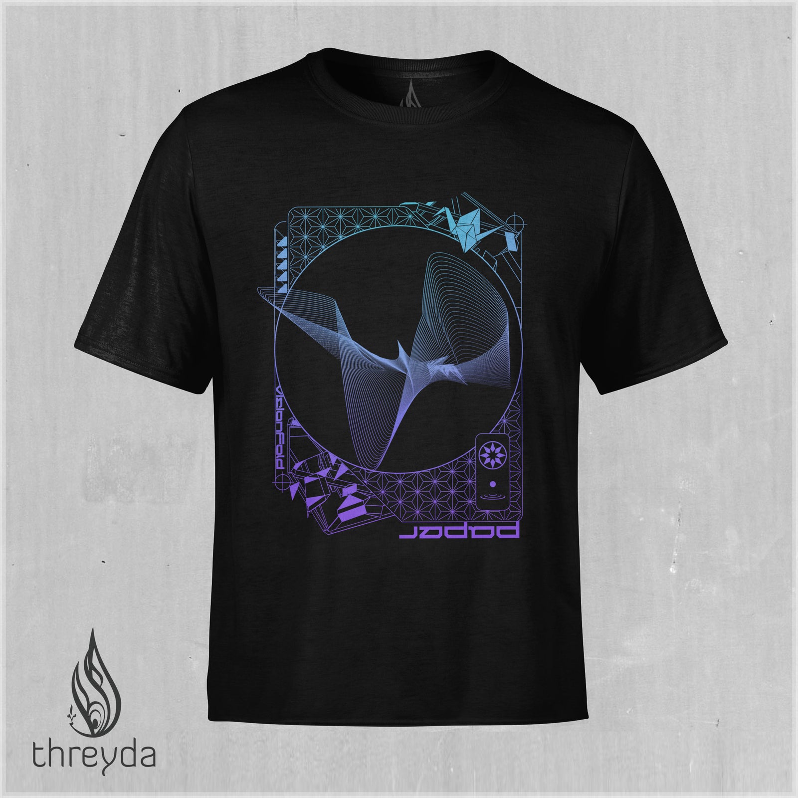 PaperWave Screenprint Tee by Justin Totemical