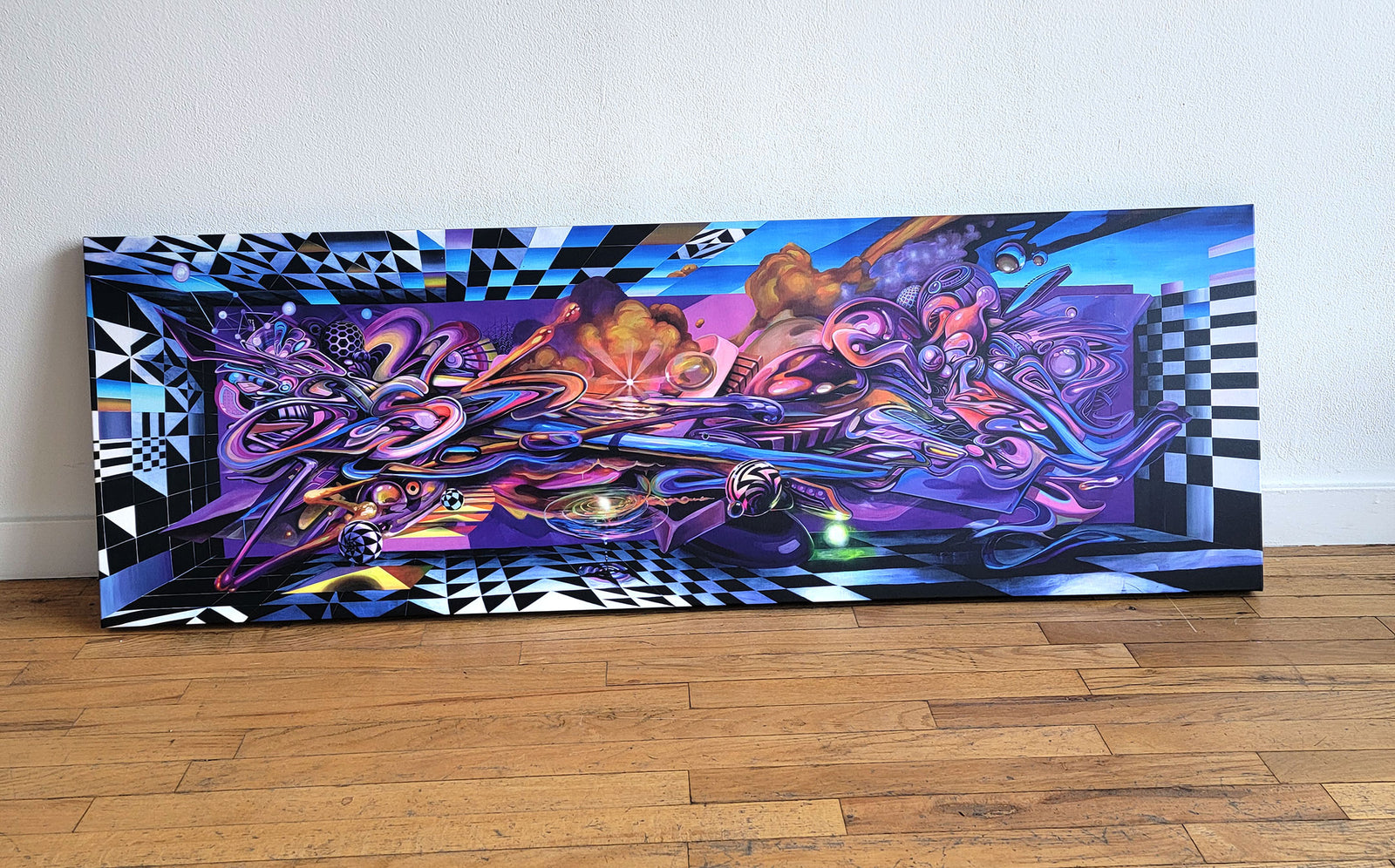 Paradigm Stretched Canvas Print by Threyda x Apex - 72 HOUR AUCTION