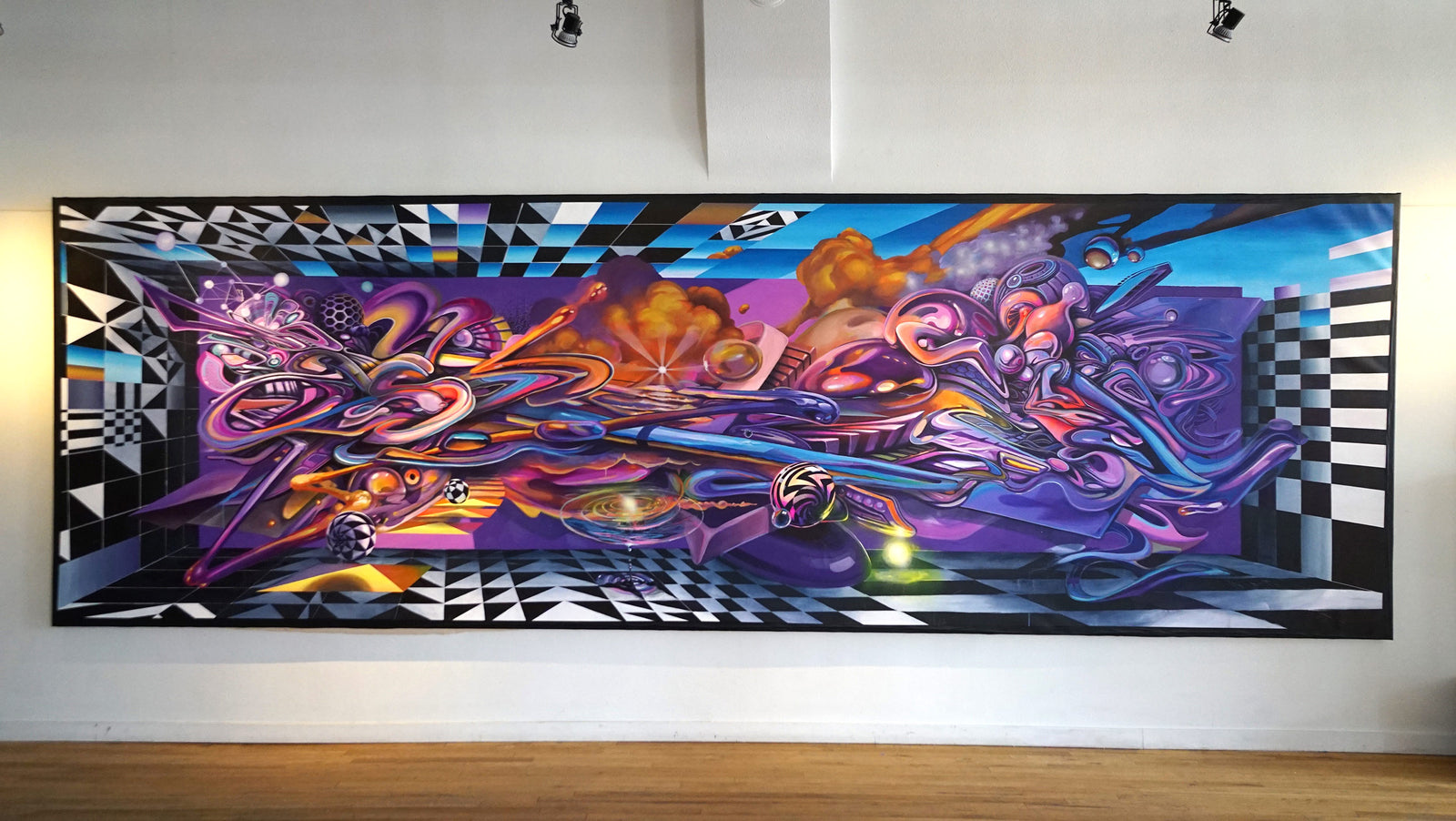 Paradigm Original Painting by Threyda x Apex Collective